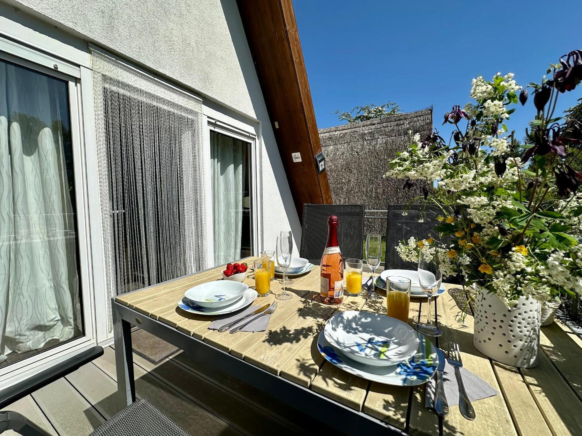 Finnhütte Nr.42 auf Mönchgut Gager Exterior foto
